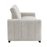 Michah Light Gray Sofa with Pull-Out Bed - Ornate Home