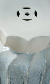 Michamere Gray/Taupe Stool - Ornate Home