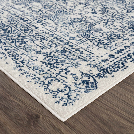 Michie Blue Area Rug - Clearance - Ornate Home