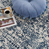 Michie Blue Area Rug - Clearance - Ornate Home