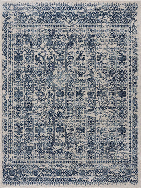 Michie Blue Area Rug - Clearance - Ornate Home