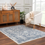 Michie Blue Area Rug - Clearance - Ornate Home