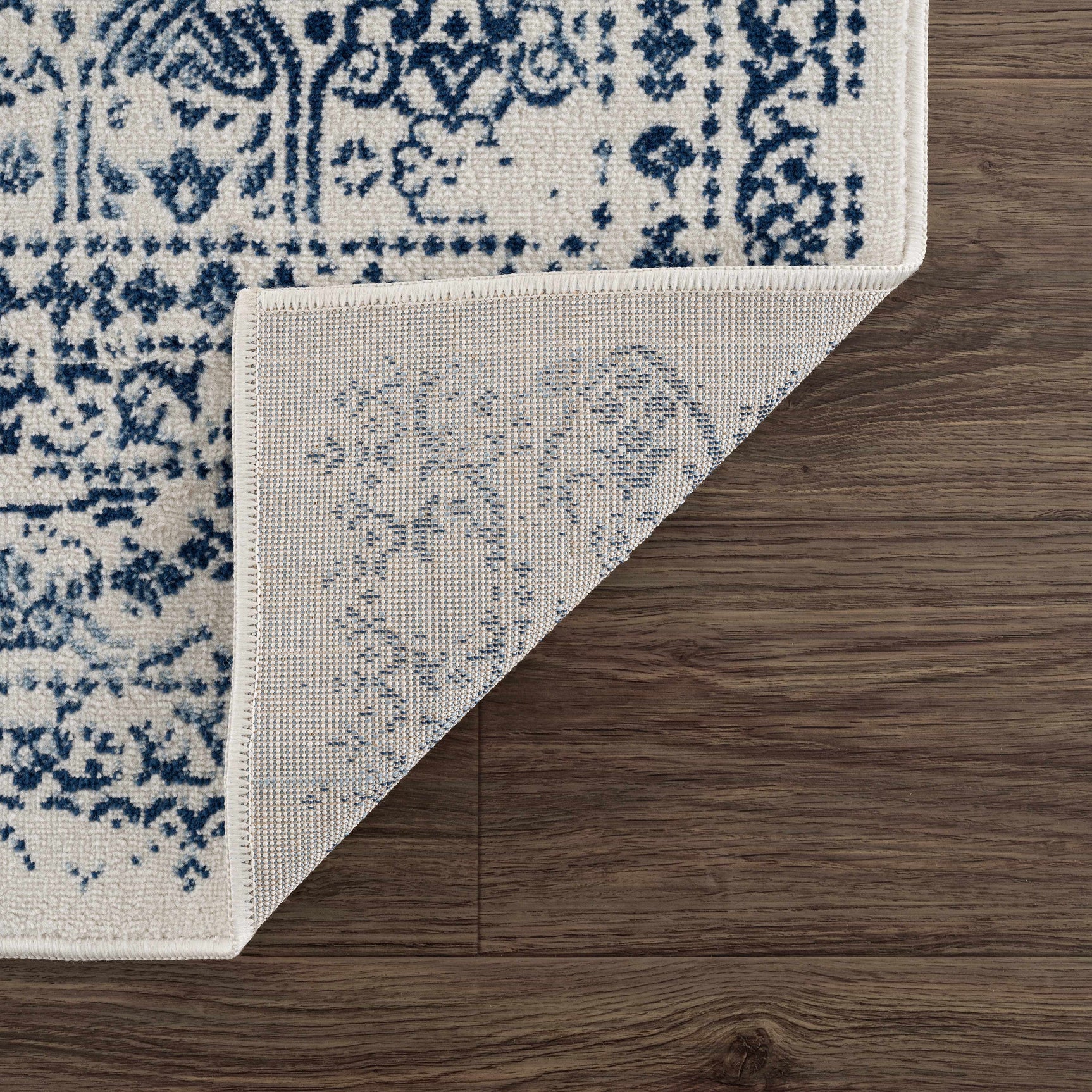 Michie Blue Area Rug - Clearance - Ornate Home
