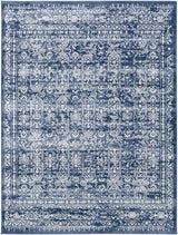 Michie Dark Blue Area Rug - Clearance - Ornate Home