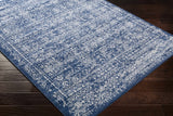Michie Dark Blue Area Rug - Clearance - Ornate Home