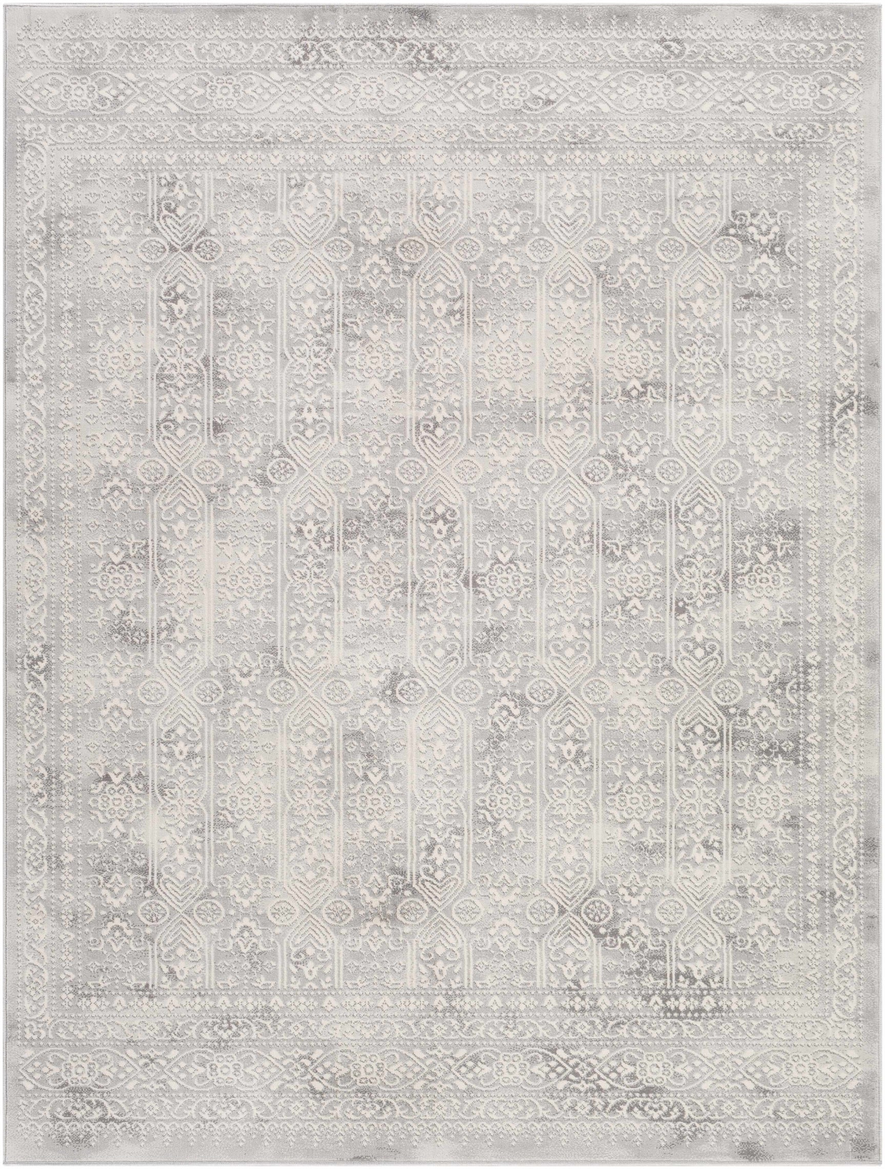 Michie Gray Area Rug - Ornate Home