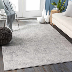 Michie Gray Area Rug - Ornate Home