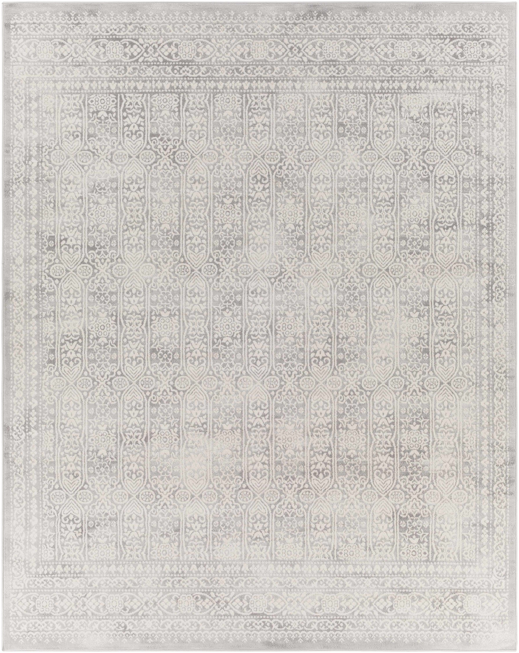 Michie Gray Area Rug - Ornate Home