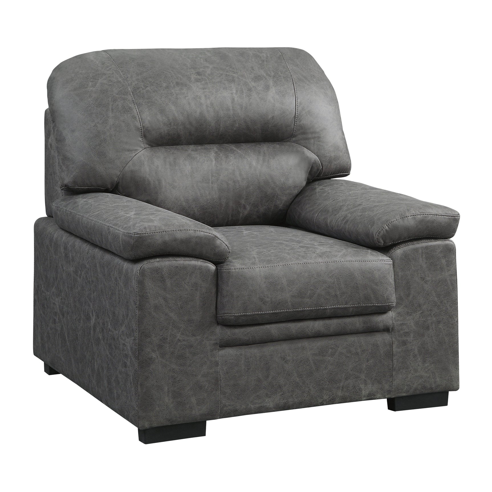 Michigan Dark Gray Chair - Ornate Home