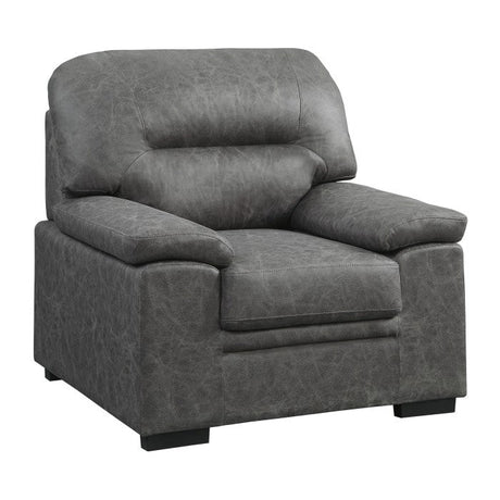 Michigan Dark Gray Chair - Ornate Home