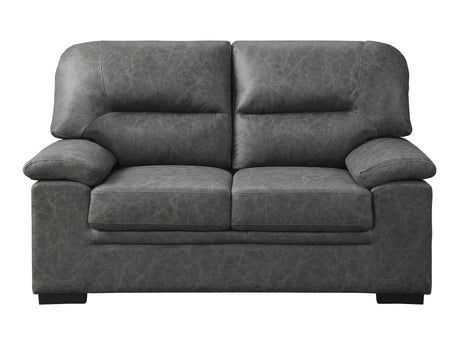 Michigan Dark Gray Loveseat - Ornate Home
