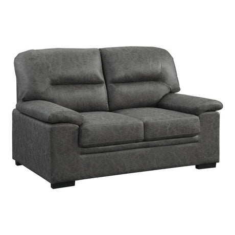 Michigan Dark Gray Loveseat - Ornate Home