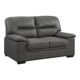 Michigan Dark Gray Sofa & Loveseat - Ornate Home