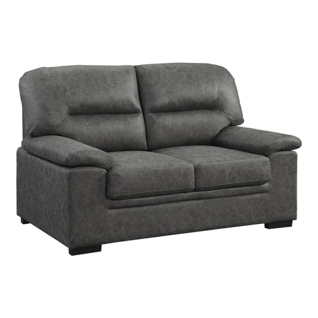 Michigan Dark Gray Sofa & Loveseat - Ornate Home
