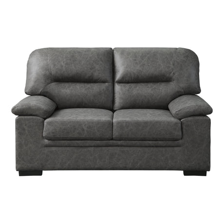 Michigan Dark Gray Sofa & Loveseat - Ornate Home