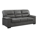 Michigan Dark Gray Sofa & Loveseat - Ornate Home