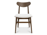 Mid-Century Brown Side Chair (Set of 2) - Ornate Home