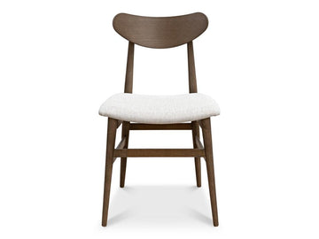 Mid-Century Brown Side Chair (Set of 2) - Ornate Home