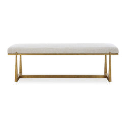 Midas Antique Gold Bench - Ornate Home
