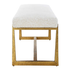 Midas Antique Gold Bench - Ornate Home