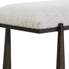 Midas Black Long Bench - Ornate Home