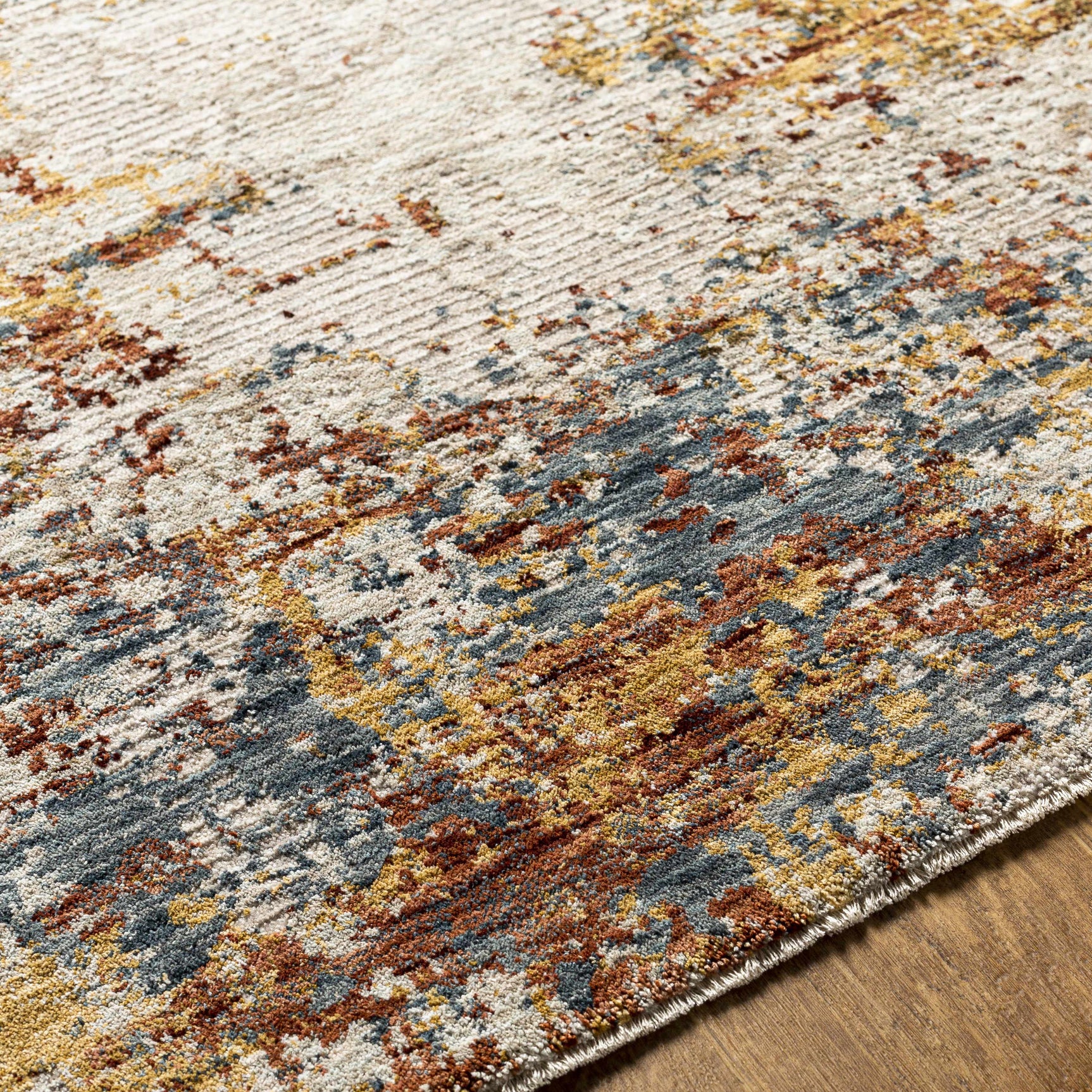 Middelburg Rock Pattern Luxe Area Rug - Ornate Home