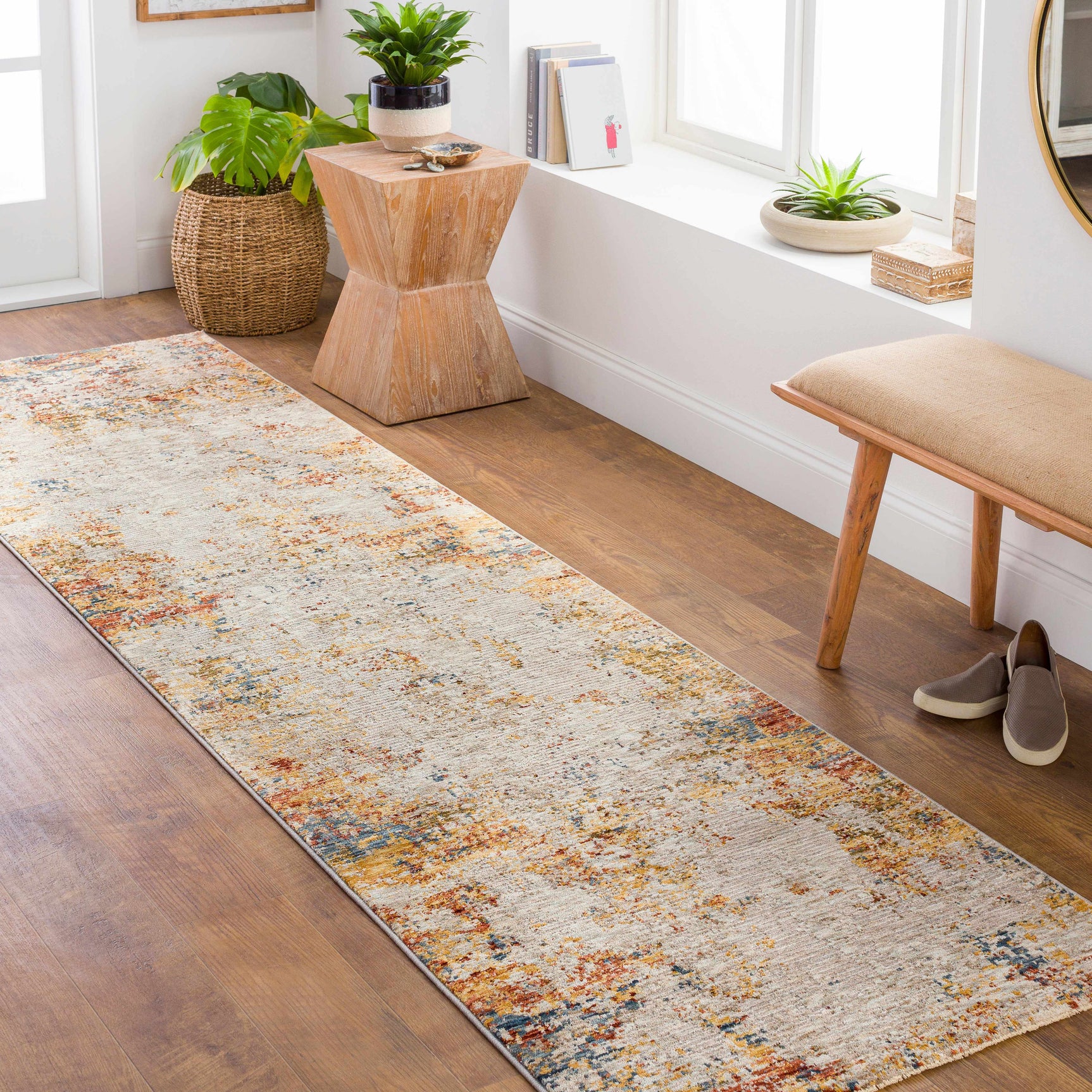 Middelburg Rock Pattern Luxe Area Rug - Ornate Home