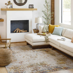 Middelburg Rock Pattern Luxe Area Rug - Ornate Home