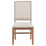 Middleton Beige Upholstered Dining Side Chair (Set of 2) - Ornate Home