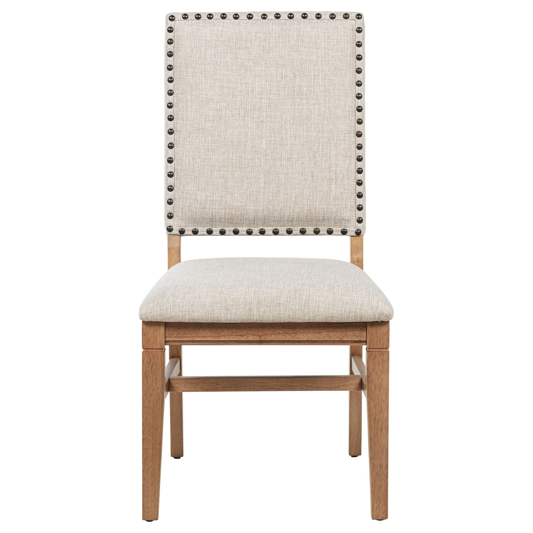 Middleton Beige Upholstered Dining Side Chair (Set of 2) - Ornate Home