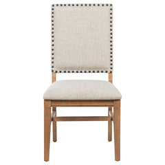 Middleton Beige Upholstered Dining Side Chair (Set of 2) - Ornate Home