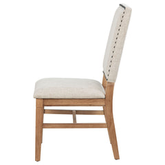 Middleton Beige Upholstered Dining Side Chair (Set of 2) - Ornate Home