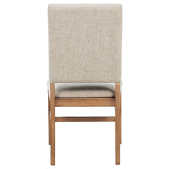 Middleton Beige Upholstered Dining Side Chair (Set of 2) - Ornate Home