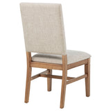 Middleton Beige Upholstered Dining Side Chair (Set of 2) - Ornate Home