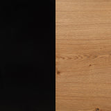 Middleton Black 4-door Sideboard Server with Dual Drawers - Ornate Home