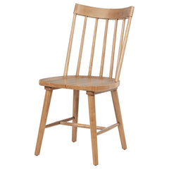 Middleton Brown Solid Wood Dining Side Chair (Set of 2) - Ornate Home