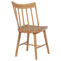 Middleton Brown Solid Wood Dining Side Chair (Set of 2) - Ornate Home