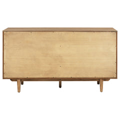 Middleton Natural 4-door Sideboard Server with Dual Drawers - Ornate Home