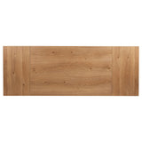 Middleton Natural Brown 106-inch Extension Leaf Dining Table - Ornate Home