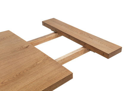 Middleton Natural Brown 106-inch Extension Leaf Dining Table - Ornate Home