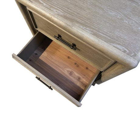 Midhurst Oak Nightstand - Ornate Home