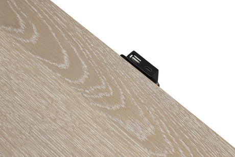 Midhurst Oak Queen 4 Piece Bedroom Set - Ornate Home