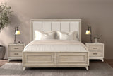 Midhurst Oak Queen 5 Piece Bedroom Set w/2 Nightstands - Ornate Home