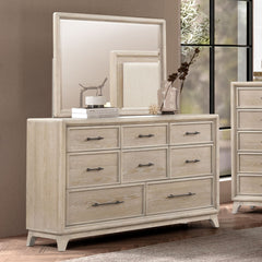 Midhurst Oak Queen 5 Piece Bedroom Set w/2 Nightstands - Ornate Home