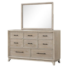 Midhurst Oak Queen 5 Piece Bedroom Set w/2 Nightstands - Ornate Home