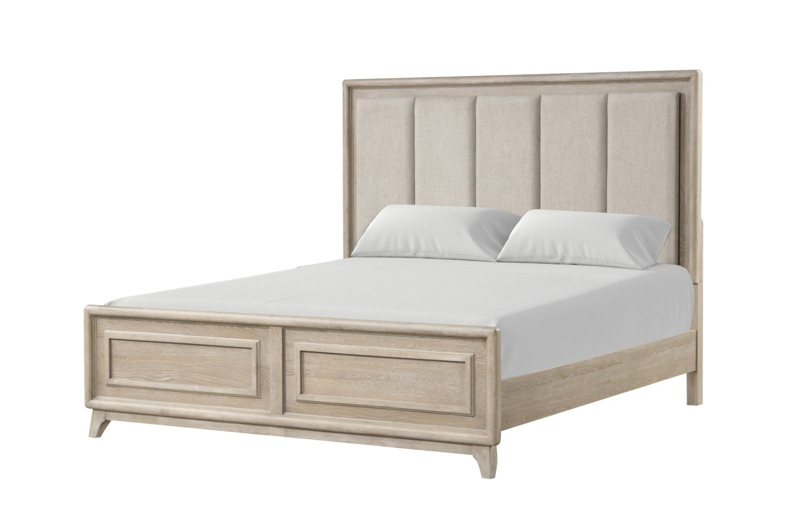 Midhurst Oak Queen 5 Piece Bedroom Set w/Chest - Ornate Home