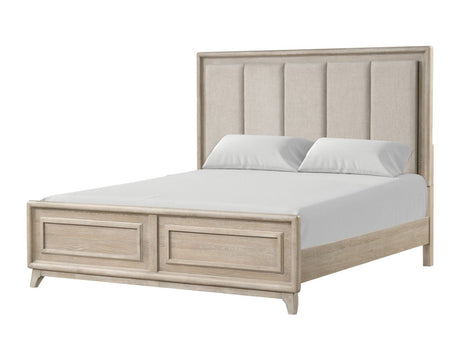 Midhurst Oak Queen Bed - Ornate Home