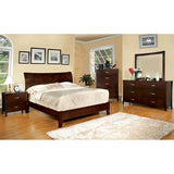 Midland Brown Cherry Cal.King Bed - Ornate Home