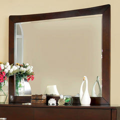 Midland Brown Cherry Mirror - Ornate Home