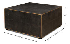 Midnight Grey Coffee Table - Ornate Home